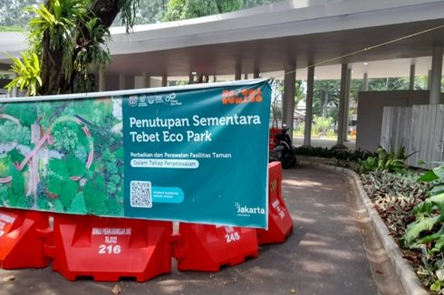 Masih dalam Perbaikan, Tebet Eco Park Belum Juga Buka hingga Hari Ini