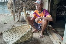 Kisah Veteran di Gunungkidul Berjuang Hidupi Keluarga Lewat Anyaman Bambu