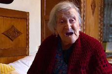 Manusia Tertua di Muka Bumi, Emma Morano Rayakan Ulang Tahun Ke-117