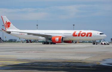 Pesawat Lion Air. Ilustrasi cara check in online Lion Air lewat HP