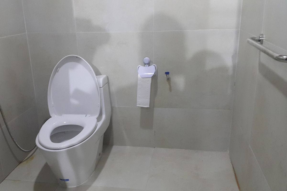 Toilet baru yang ramah disabilitas di Kawasan Monas.