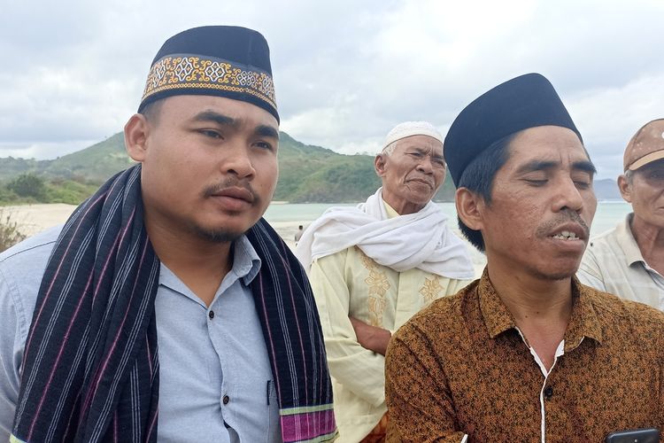 Kepala Dusun dan Tokoh Masyarakat Dusun Panggang