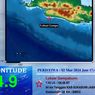 Wilayah yang Merasakan Gempa Magnitudo 4,9 di Sukabumi Sore Ini
