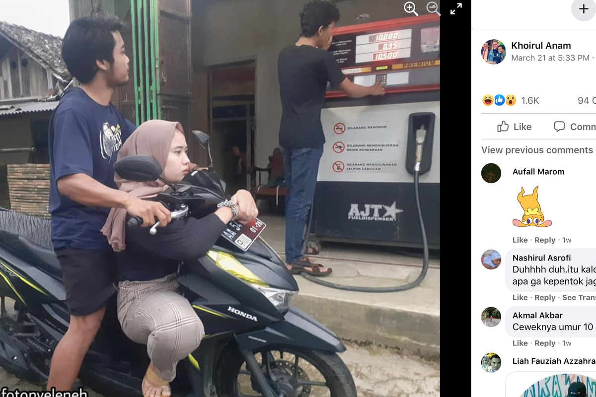 Aksi nyeleneh pria memaku jok belakang lantaran pacarnya yang posesif