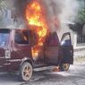 Mobil Terbakar di Sumbawa, Berawal dari Kepulan Asap di Kap Mesin