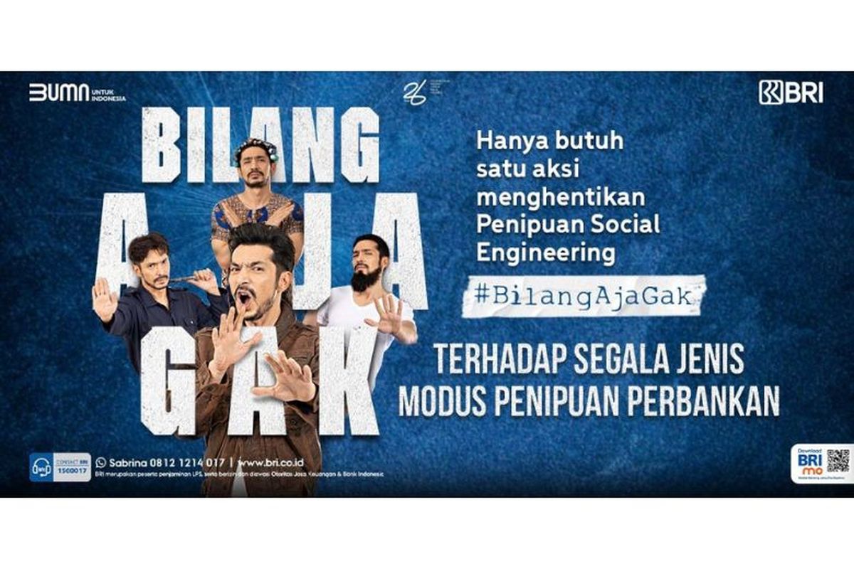 BRI mengajak masyarakat waspada terhadap segala jenis modus penipuan perbankan, salah satunya dengan meminta masyarakat menginstal aplikasi tidak resmi. 