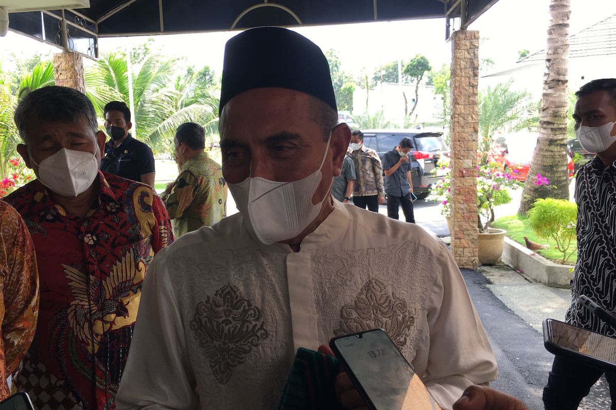 Gubernur Sumut Edy Rahmayadi merespons pelaporan dirinya ke KPK.