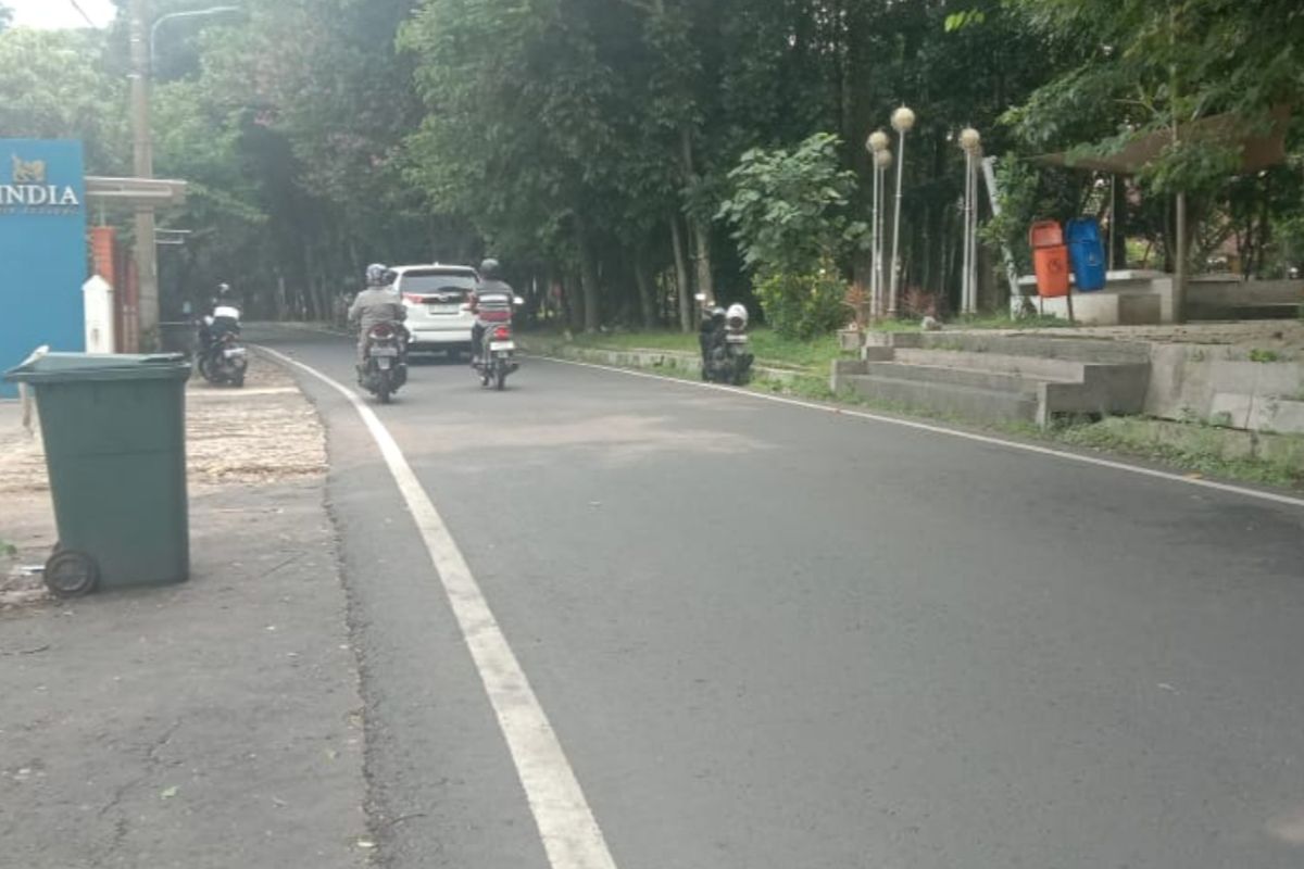 Lokasi diduga peristiwa begal payudara di Jalan Simpang Ijen Kecamatan Klojen, Kota Malang, Jawa Timur. 