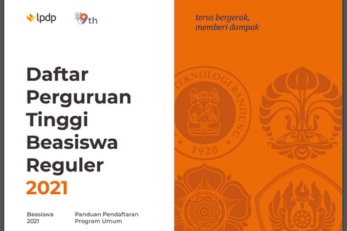 Daftar Perguruan Tinggi Dalam Negeri Tujuan Beasiswa LPDP Reguler 2021