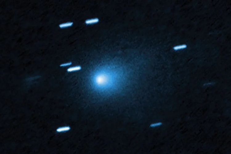 Penangkapan komet antarbintang 3I/ATLAS ditangkap oleh Teleskop Antariksa Hubble NASA. 