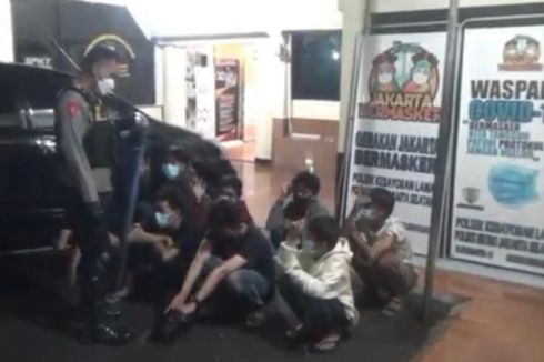 Tepergok Tim Presisi Saat Hendak Balap Liar di Kebayoran Lama, Delapan Remaja Dibawa ke Kantor Polisi
