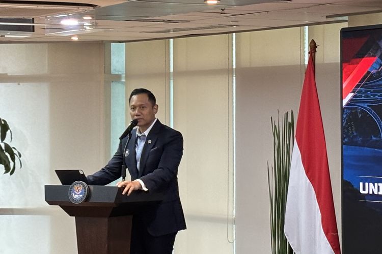 Menko AHY resmikan Fasilitasi Proyek Infrastruktur/Infrastructure Project Facility Office (IPFO), Selasa (21/10/2025).