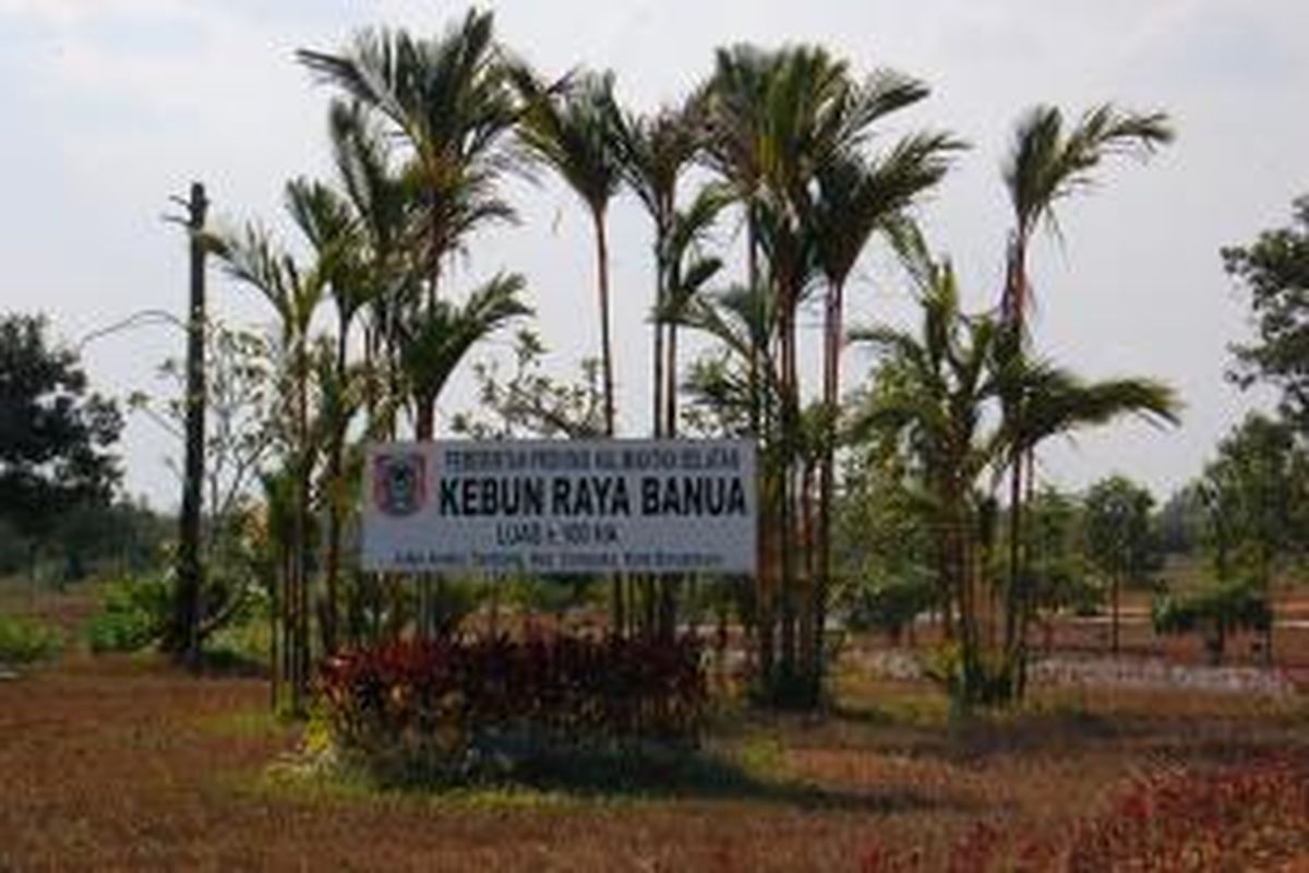 Kebun Raya Banua, Banjarbaru, Kalimantan Selatan.