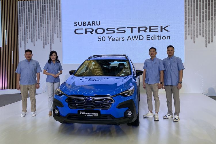 Peluncuran Subaru Crosstrek 50 Years All-Wheel Drive Edition