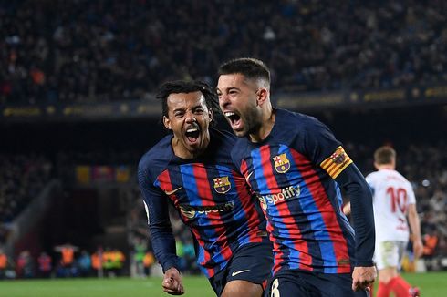 Hasil Barcelona Vs Sevilla 3-0: Jordi Alba Pecah Telur, Blaugrana Berjaya