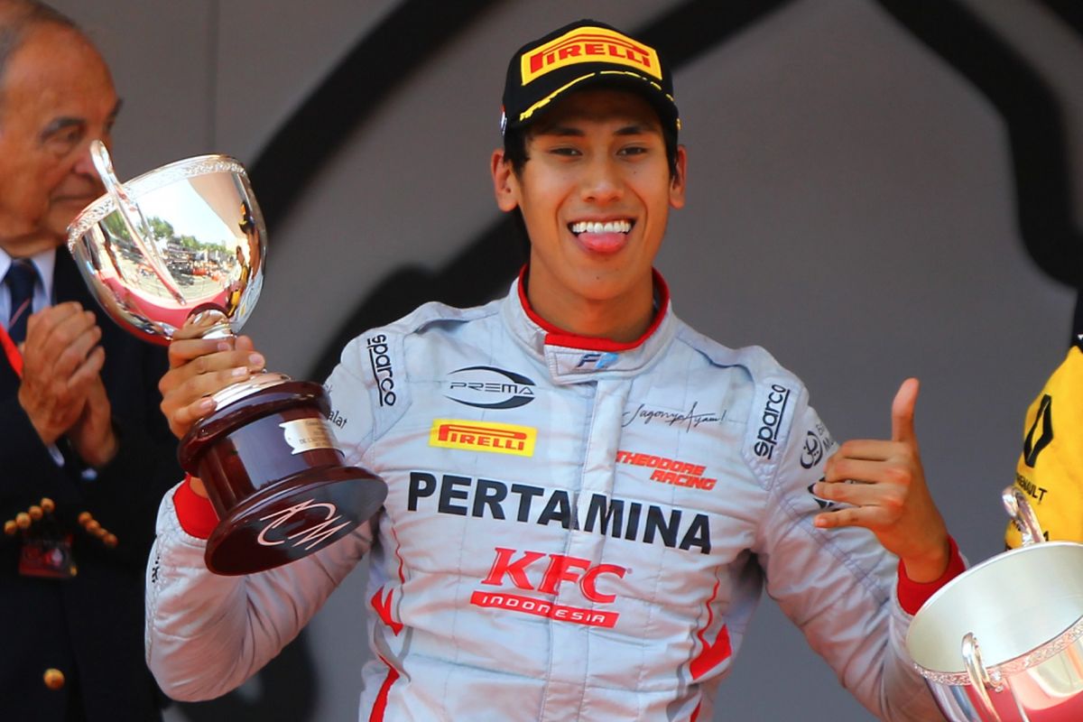 Sean Gelael Podium Kedua di GP Monaco