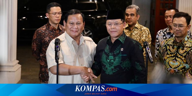 Prabowo Sebut PPP Gabung Koalisi Indonesia Maju