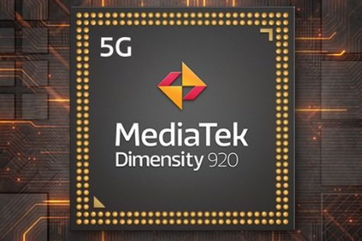 Chipset Mediatek Dimensity 920.