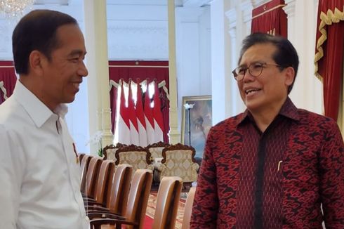 Jokowi Bertemu Fadjroel Rachman di Istana, Bahas Target Investasi ke IKN dari Kazakhstan