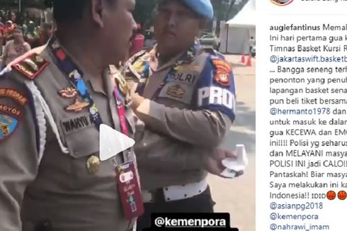 Viral, Video Polisi Disebut Jual Tiket Pertandingan Asian Para Games