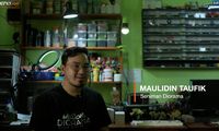 Kisah Sukses Maulidin, Anak Disleksia yang Sukses Memproduksi Diorama