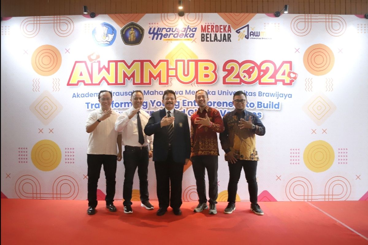 Program Akademi Wirausaha Mahasiswa Merdeka (AWMM) Universitas Brawijaya (UB) 2024.