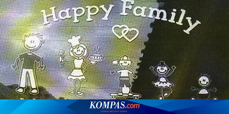 Stiker Keluarga Unik untuk Kaca Mobil