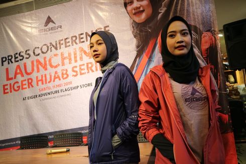 Nyaman di Luar Ruang, Eiger Bikin Koleksi Hijab 