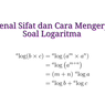 Mengenal Sifat dan Cara Mengerjakan Soal Logaritma