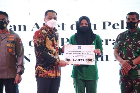 6 Atlet Peraih Medali PON Papua Terima Bonus dari Pemkot Surabaya, Ini Jumlahnya