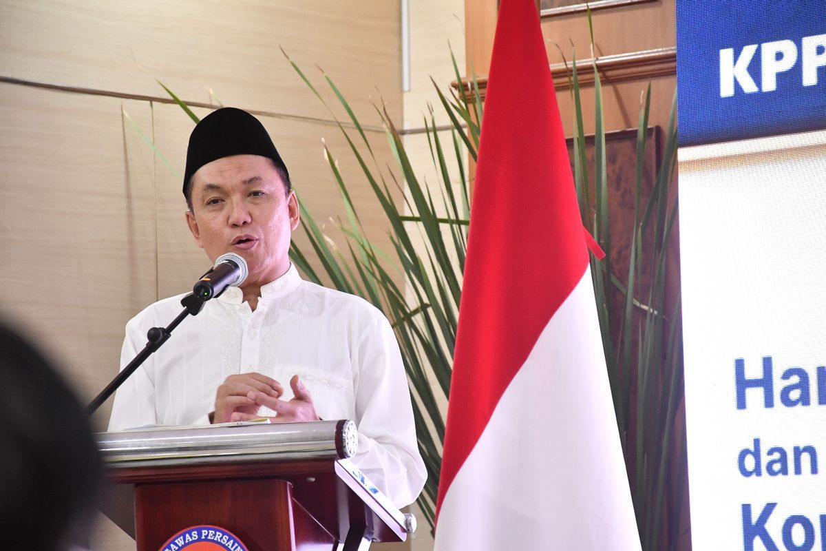 Ketua KPPU M Fanshurullah Asa dalam sebuah kesempatan.