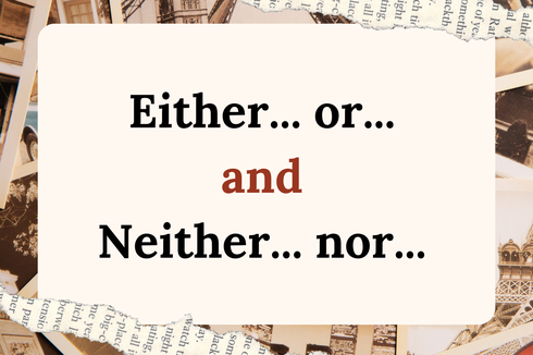 Perbedaan Either or dan Neither Nor