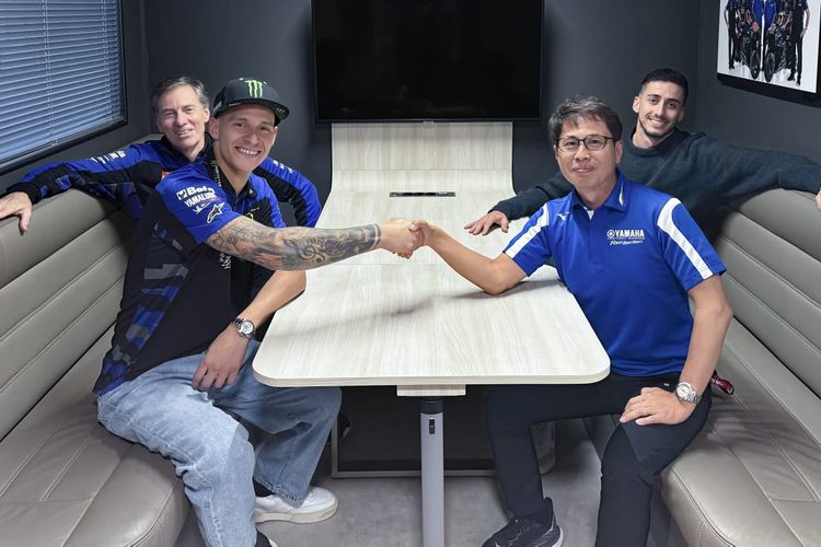 Fabio Quartararo resmi memperpanjang kontrak dengan Yamaha hingga akhir 2026