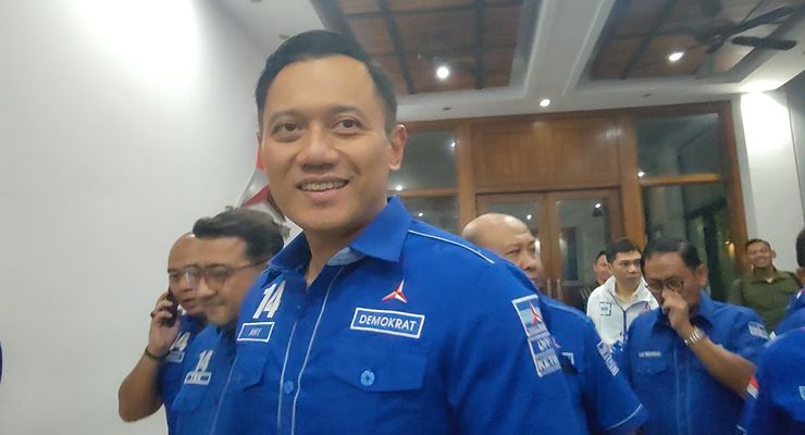 Pantau Hitung Cepat Pilkada 2024, AHY Datangi "Command Center" DPP Demokrat