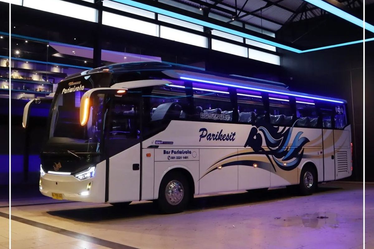 Bus baru PO Parikesit Transport Yogyakarta