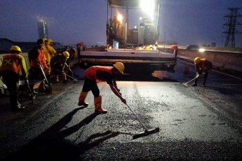 Waspada Macet, Ada Perbaikan Jalan di Tol Layang Jakarta-Cikampek