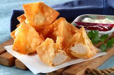 Resep Pangsit Goreng Isi Kepiting, Ide Camilan Akhir Pekan 