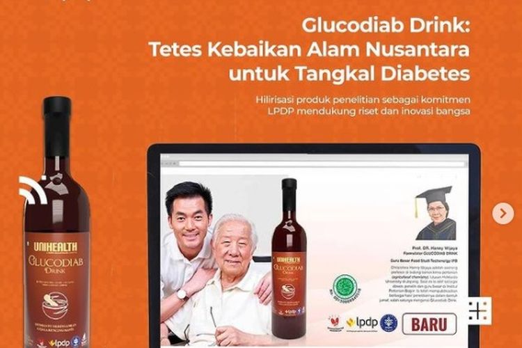 Glucodiab Drink penurun gula darah