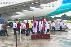 Jokowi Lepas Pengiriman 140 Ton Bantuan untuk Turkiye dan Suriah