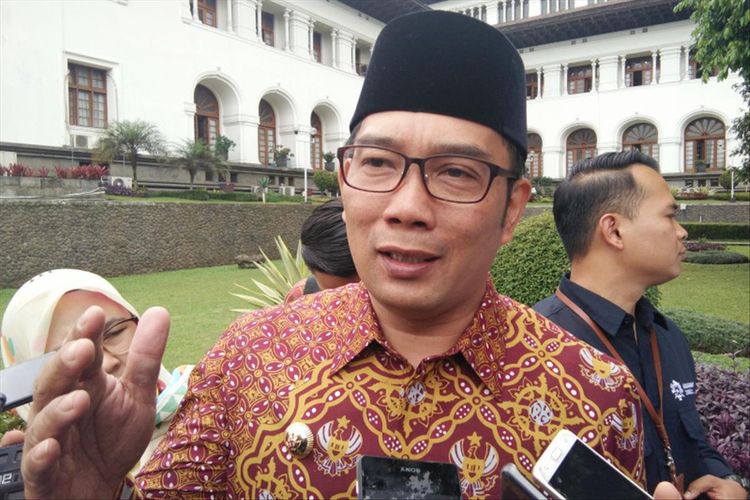 Gubernur Jawa Barat Ridwan Kamil saat ditemui di Gedung Sate, Jalan Diponegoro, beberapa waktu lalu.
