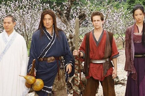 Sinopsis The Forbidden Kingdom, Kolaborasi Aksi Jackie Chan dan Jet Li