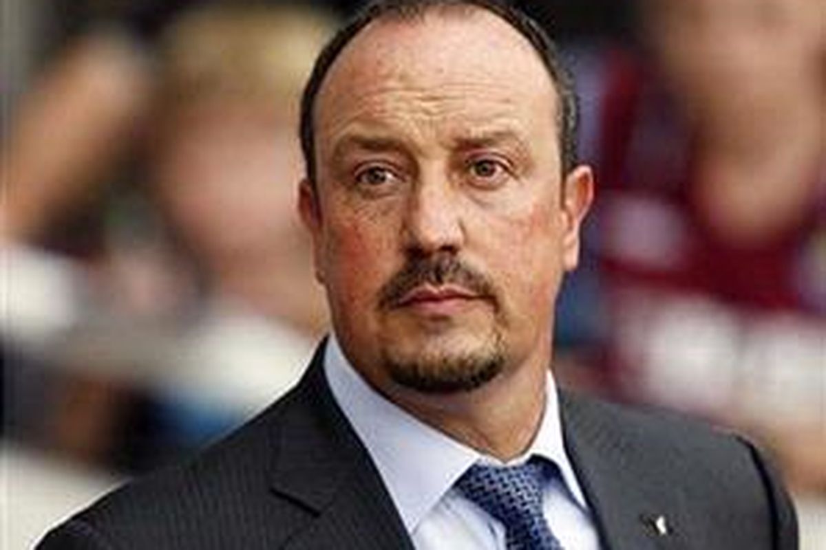 Pelatih Liverpool, Rafael Benitez.