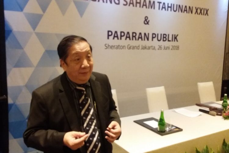 President Director PT Pakuwon Jati Tbk Stefanus Ridwan saat ditemui seusai RUPS, Selasa (26/6/2018) di Jakarta.