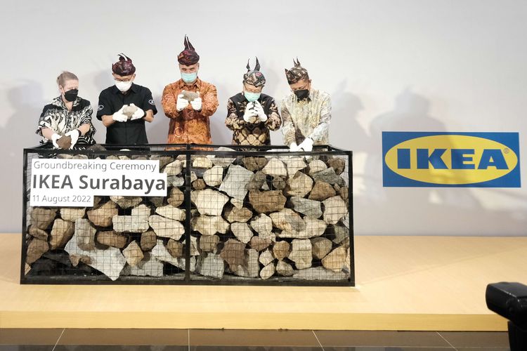 IKEA Indonesia Resmi Bangun Toko Baru di Ciputra World Surabaya, pada Kamis (11/08/2022).
