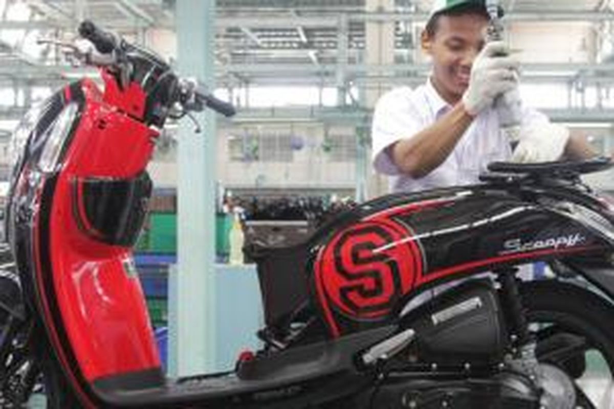 Skutik jadi model terlaris Honda.