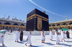 Jemaah Calon Haji Diminta Tak Berfoto Bawa Spanduk di Masjidil Haram