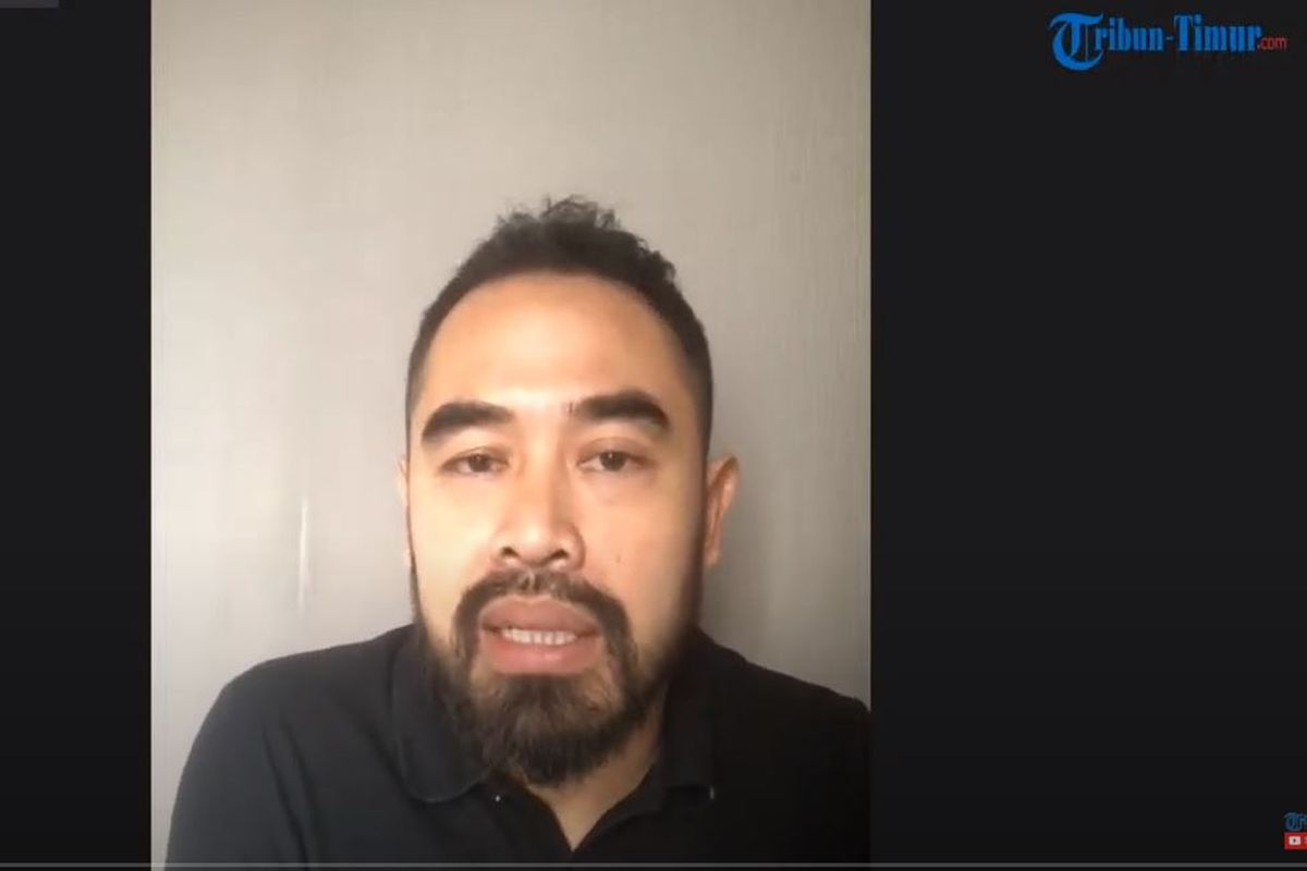 General Manager APPI (Asosiasi Pesepakbola Profesional Indonesia), Ponaryo Astaman, pada sesi wawancara live dengan Tribun Timur pada Selasa (9/6/2020).