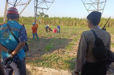 Pemuda di Kediri Panjat Tower SUTET, Polisi dan Damkar Dikerahkan