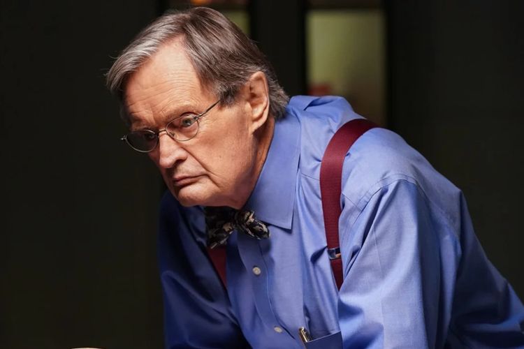 Aktor David McCallum pemeran serial TV NCIS.