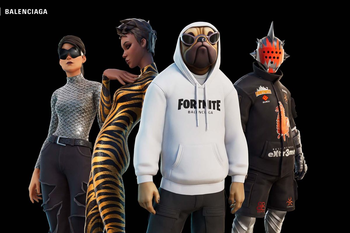 Balenciaga x Fortnite Collection